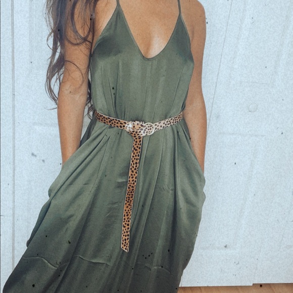 Green maxi dress - Picture 2 of 7